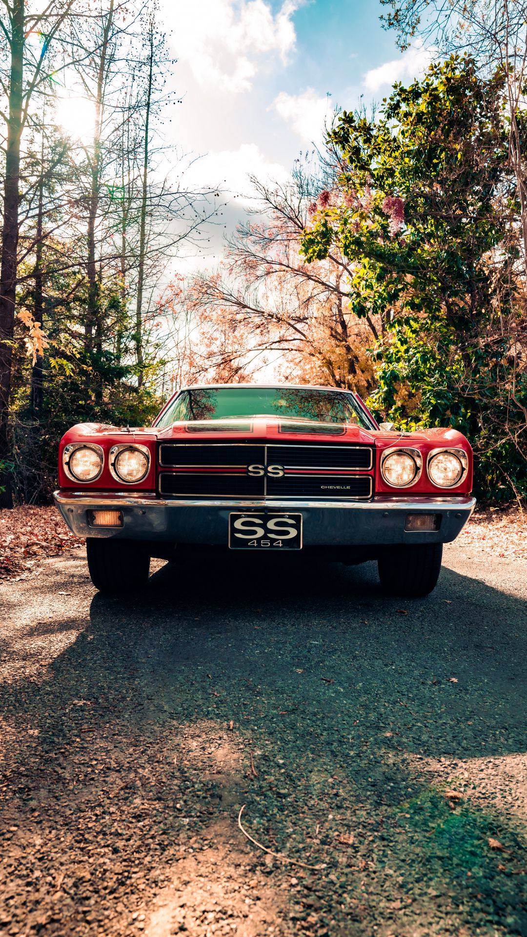 Wallpaper ID 232192  a vintage car with square headlights parked on a  street covered in leaves in strathcona strathcona vintage car 4k wallpaper  free download