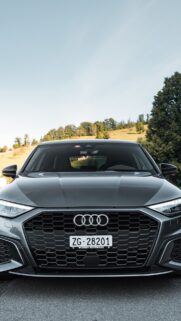 Audi A3 Front Background Wallpapers Free Download