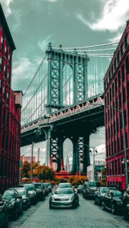 Auto Parking Buildings Bridge Wallpapers Free Download