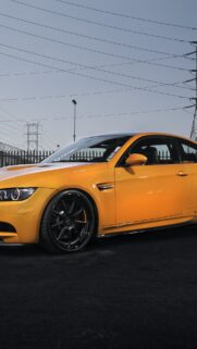 BMW E92 M3 Orange Wallpapers Free Download