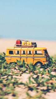 Bus Toy Grass Wallpapers Free Download