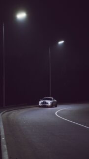 Car Flashlight Road Wallpapers Free Download