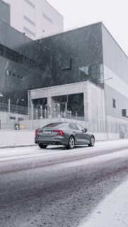Car Gray Street Walpapers Free Download