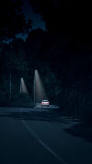 Car Night Road Wallpapers Free Download