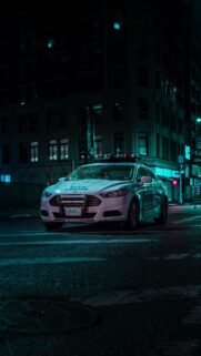 Car Police Night City Wallpapers Download for Phone
