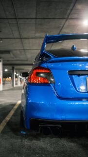 Car Rear View Spoiler Wallpapers Download for Phone