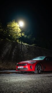 Car Red Night Wallpapers Download for Phone