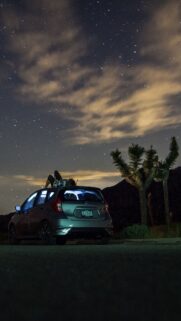 Car Starry Sky Mixed Wallpapers Free Download