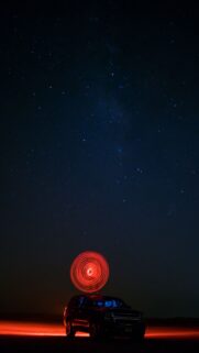 Car Starry, Sky Night Wallpapers Free Download for iPhone