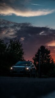 Car Sunset Traffic Wallpapers Free Download for İPhone