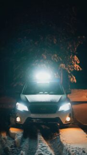 Car White Lights Car Full HD Wallpapers Free Download