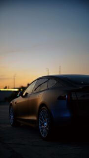 Electric Car Tesla Background Wallpapers Free Download