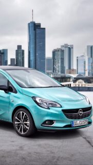 Opel Corsa Minimalism Model Background Wallpapers