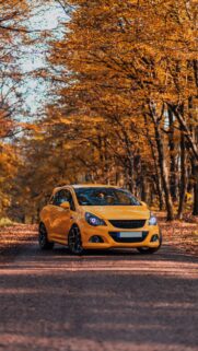 Opel Corsa New Model Background Wallpapers