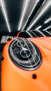 Porsche Orange Car Wallpapers Free Download