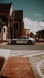 Porsche Retro Silver Car Wallpapers Download