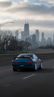 R32 Nissan Skyline Background Wallpapers Download