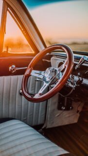 Retro Oldtimer Steering Wheel Wallpapers Download