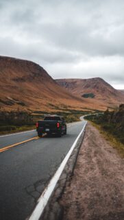Road Car Mountains Wallpapers Download for Phone