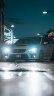 Subaru Car Headlights Wallpapers Free Download