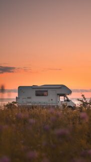 Sunset Caravan Full HD Wallpapers Download for Device