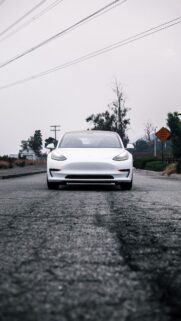 Tesla Sports Car Background Wallpapers Free Download