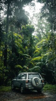 Toyota Rav4 Suv Car Background Wallpapers