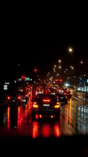 Traffic Night Light Wallpapers Free Download for Mobile