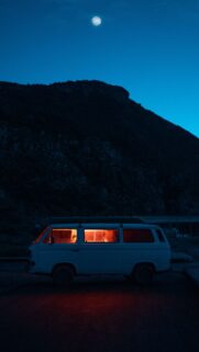 Van Car Night Wallpapers Free DOWNLOAD