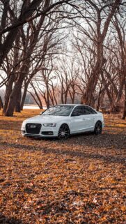 White Audi Car HD Wallpapers Free Download