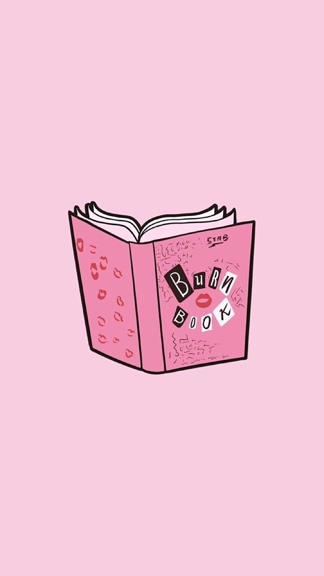 Pink Cute Book Wallpapers Free Download for Mobile
