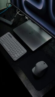 Elegant Computer Desk Setup