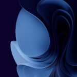 Astonishing Blue Computer Generated Wallpaper