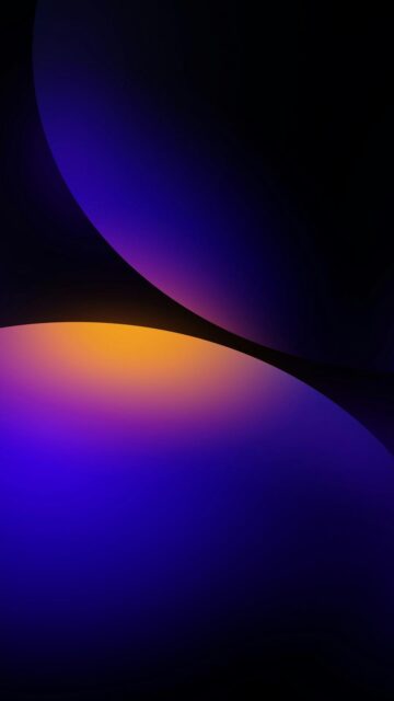 Vibrant Orange And Purple Gradient Mobile Wallpaper