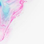 Vibrant Pink and Blue Painted Background