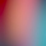 Blue And Red Color Illustration For Mobile Wallpaper