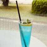 Refreshing Blue Cocktail Wallpaper - Mobile Background