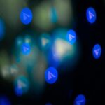 Soothing Dark Background with Floating Paper Airplanes