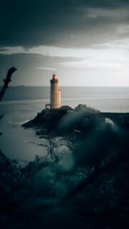 Brown Lighthouse Wallpaper