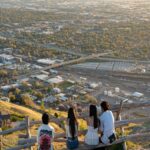 Vibrant Cityscape at Sunset