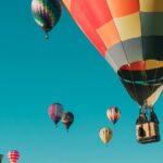 Breathtaking Hot Air Balloons Under Blue Sky