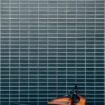 Orange And Black Motorcycle