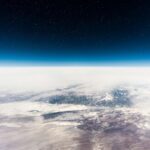 Stunning Outer Space Earth View Wallpaper