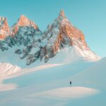 Breathtaking View of Snow-Capped Mountains