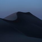 Desert Dusk: Sand Mountain at Sunset