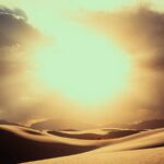 Desert Sunrise Mood Boost Mobile Wallpaper