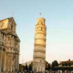 Leaning Tower of Pisa Landscape Wallpaper