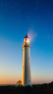 White Concrete Lighthouse