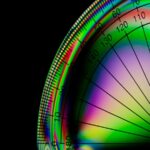 Vibrant Protractor Wallpaper