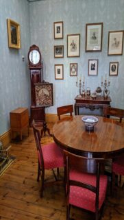 Elegant Dining Room with Antique Furniture